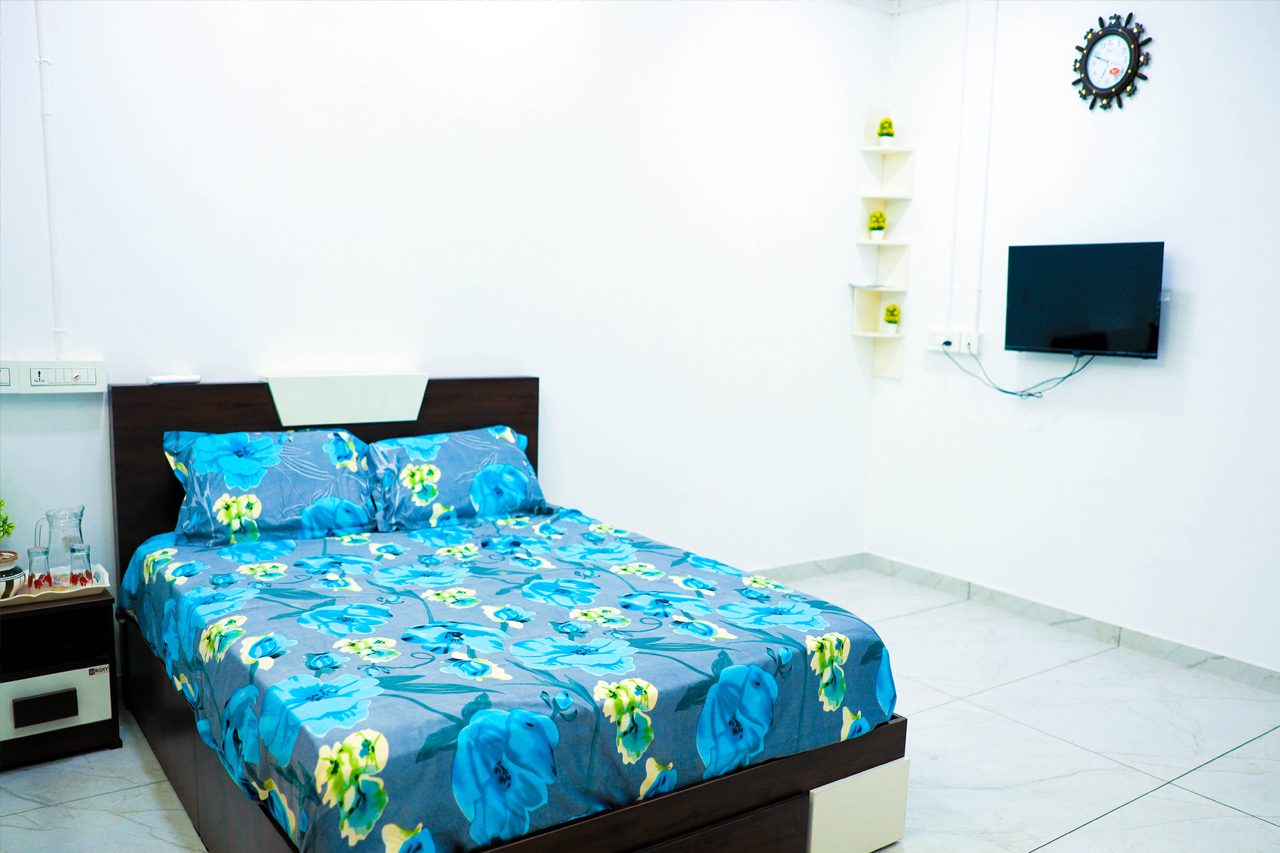 Guest room interior at Aamees Paradise