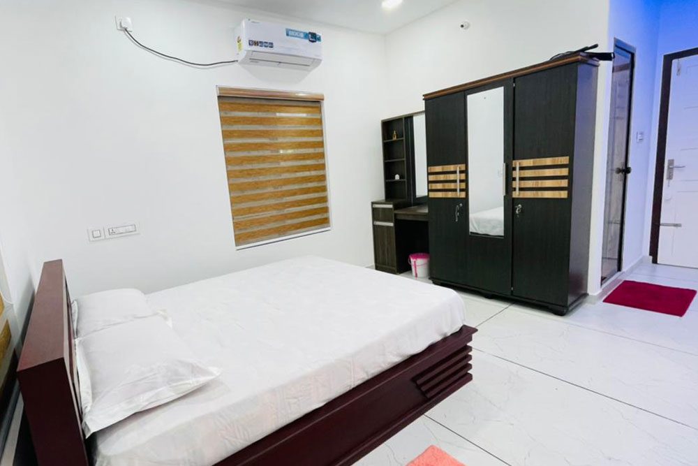 Guest bedroom at Aamees Paradise