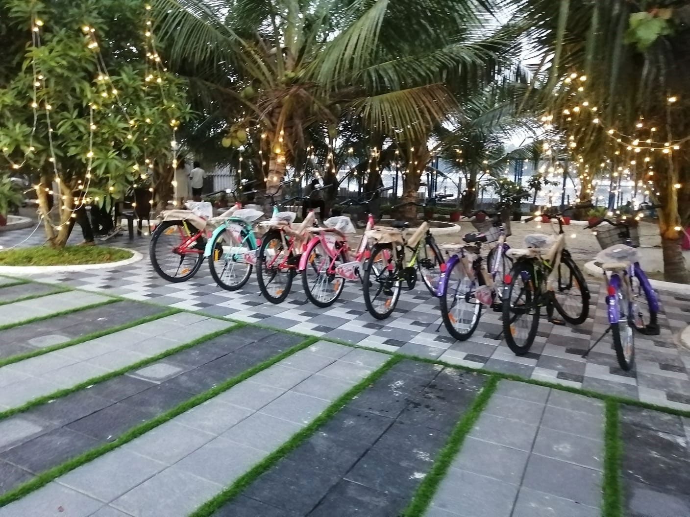 Bicycles near Aamees Paradise