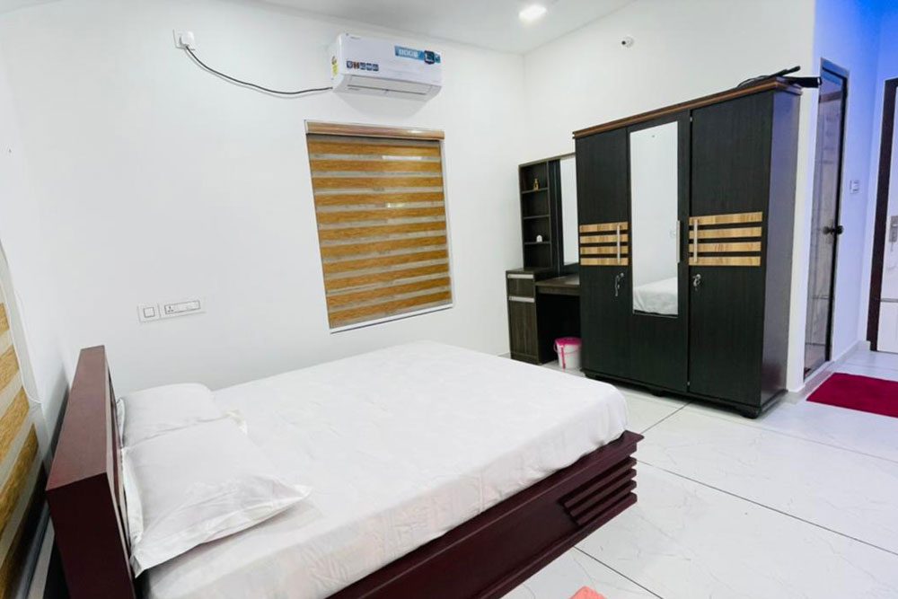 AC guest room at Aamees Paradise
